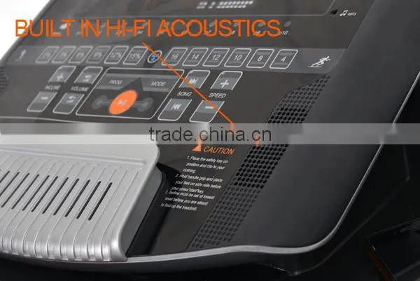High Quality Semi Commercial Curve Treadmill With Fan