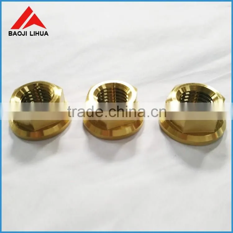 china supplier Color titanium nut in stock