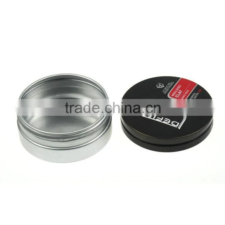 cosmetic aluminium jar for hair wax