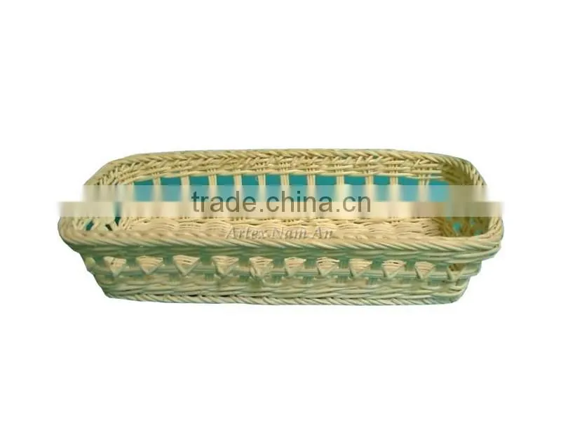 Mother of pearl tray with natural handicraft
