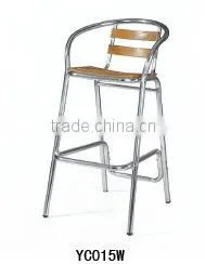 Used wooden aluminum frame high bar armchair with pedel YC017W