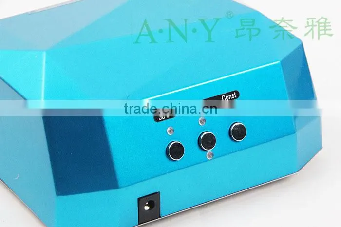 18W Nail Dryer (12WCCFL+6W Powerful LED )CCFL LED Nail Lamp Magnifying Lamp For Nail Art Led Nail Gel Polish Dryer