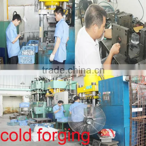 Aluminum led light housing with forging heat sink