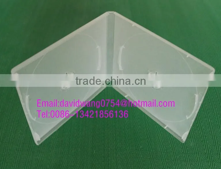 10mm pp cd case clear double