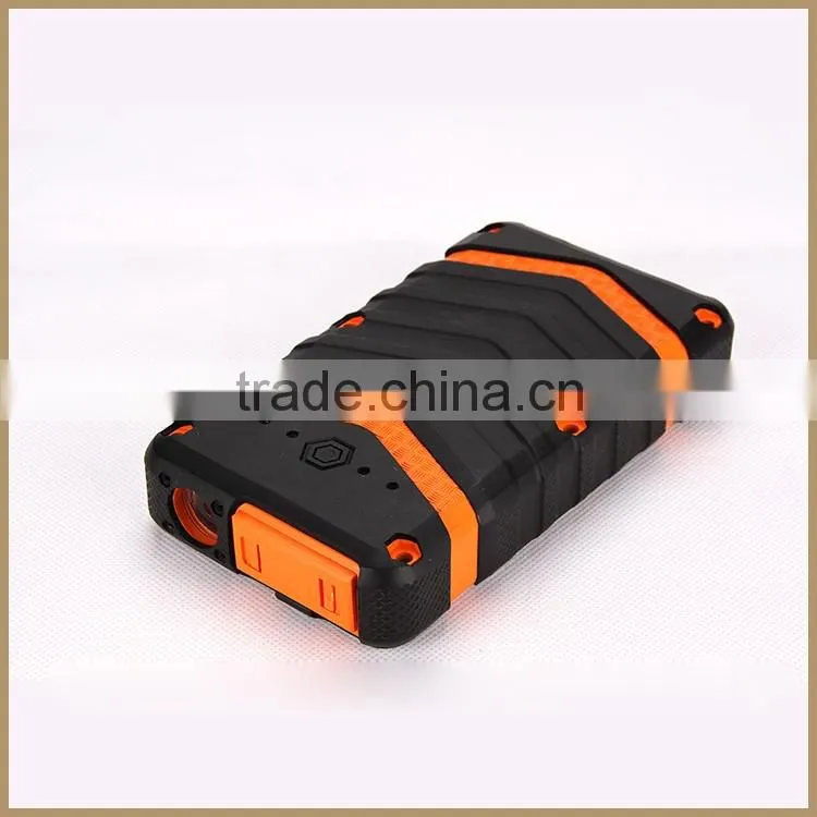 2016 Wholesale Water Proof Shock Proof Dust Proof Multicapacity Power Bank 18000mAh With Flashlight