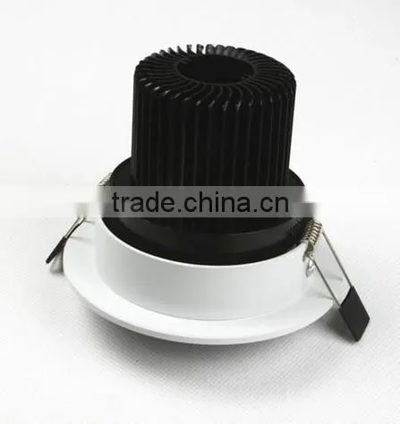 2014 led downlight 3W 5w 7w 9w 1-21w dimmable eyeshield CE,RoHS qualified for house lighting
