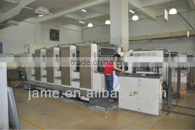 2013 hard cover promtional product tracts printing in Guangzhou