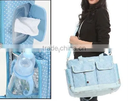 Hot sale diaper bag baby nappy changing bag