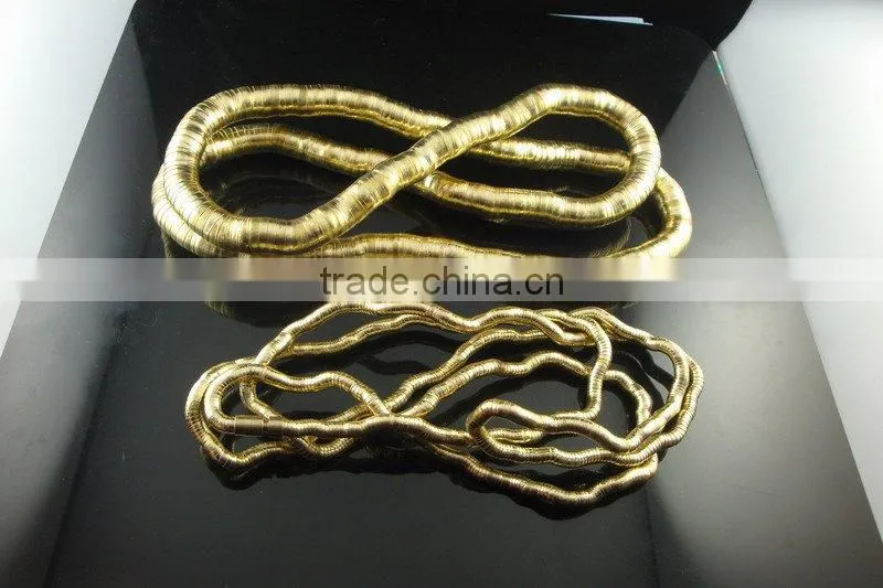 stainless steel bendable snake neckace