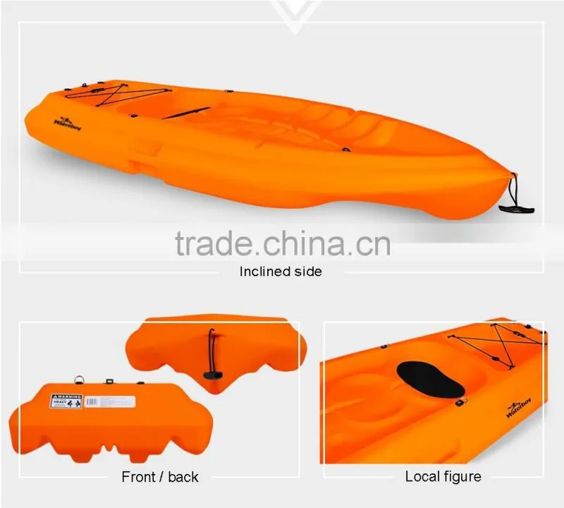Hot Sale Two Person Plastic River Boat For Kids