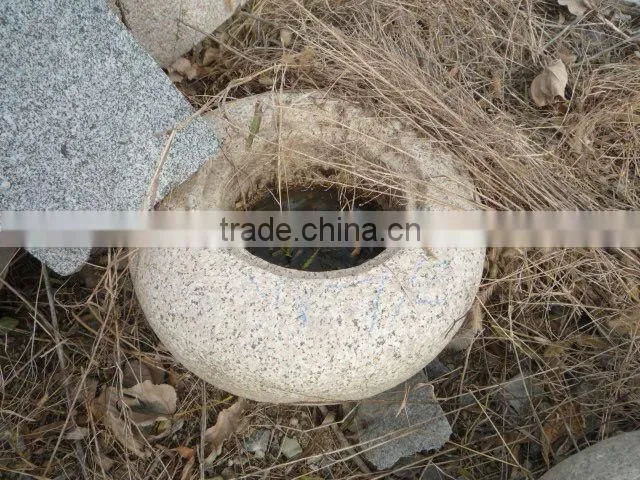 antique stone planter