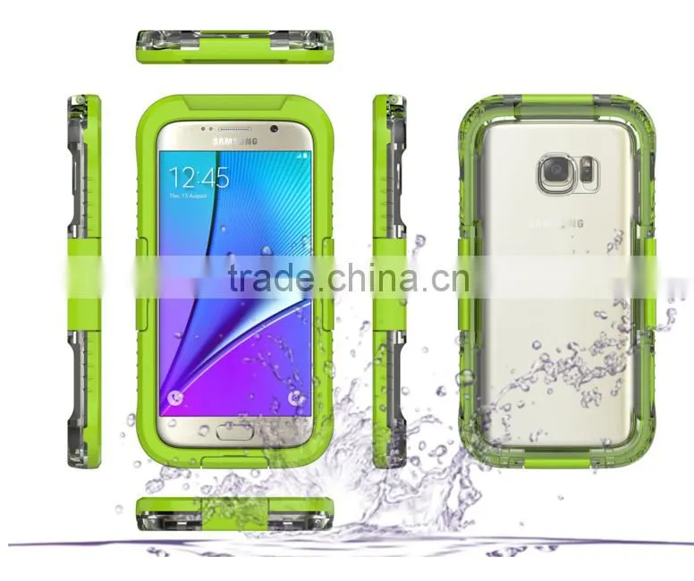 For Samsung Galaxy S7 /S7 Edge Waterproof Shockproof Dirt Proof cover case for S7 s7 edge