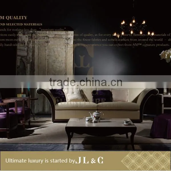AS12-02 Velvet Sofa in Living Room From JL&C Luxury Home Furniture Latest Sofa Designs 2016 (China Supplier)