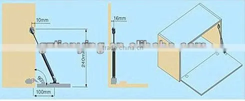 nitrogen gas spring,mini gas spring,gas spring support
