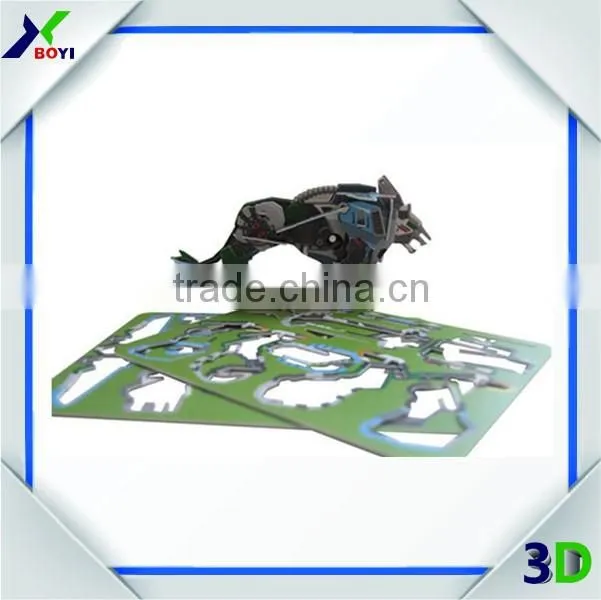 2016 Funny 3D Moveable Helicopter Airplane Model Puzzle