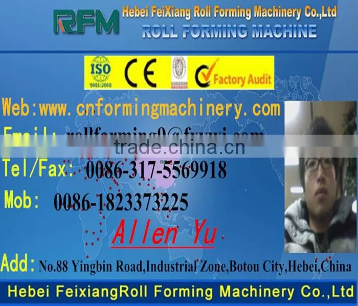 Gutter making machine and downspout roll forming machine