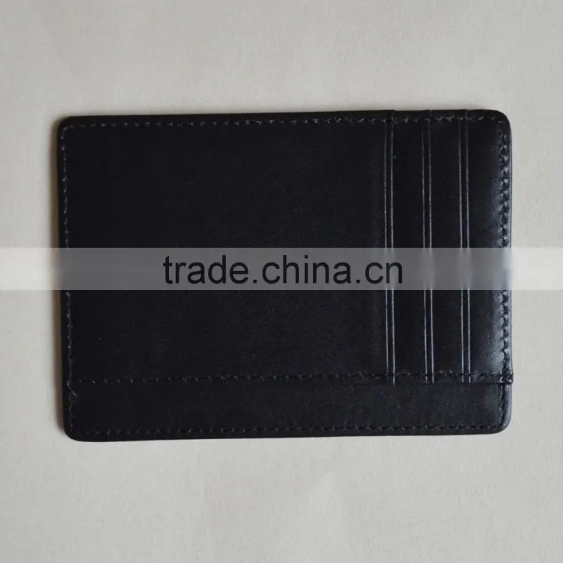 RFID Wallet Leather RFID Blocking Wallet Slim Card Holder Case