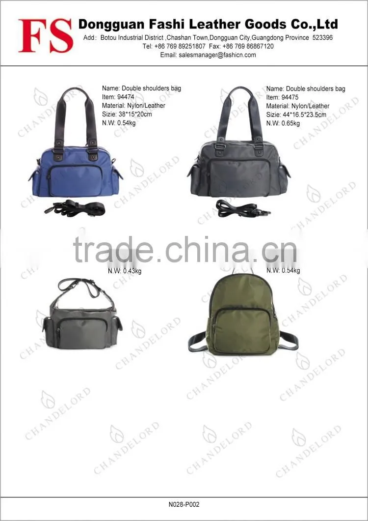 Tote Folding Nylon Polyester Sports Waterproof small travel bags