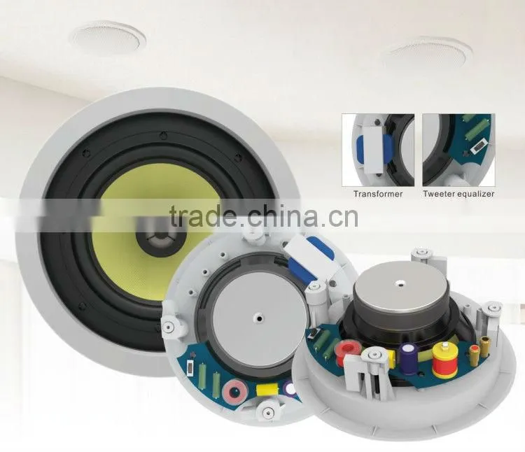 White Round Music In Ceiling speaker SSR-508N