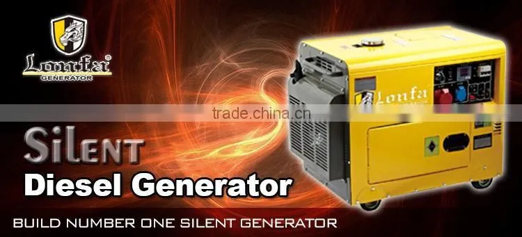 7kVA 7kv Soundproof Silent Canopy Type Diesel Engine Generator Set