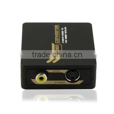 New Product CVBS to VGA Converter With Scaler 1080P Support PAL NTSC TV Syetem