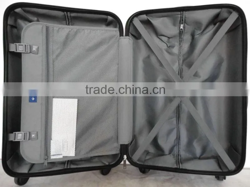 Modern Printed ABS+PC trolley luggage case