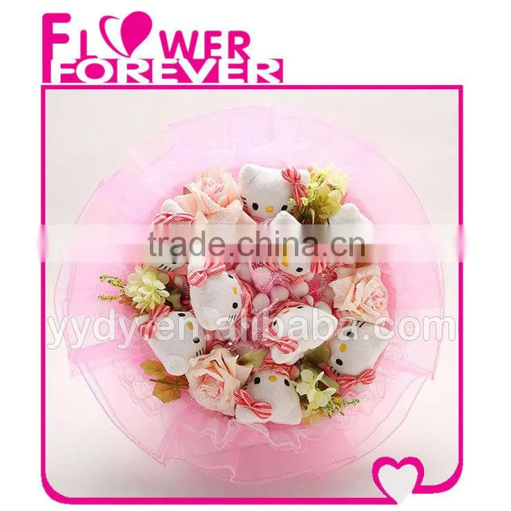 Valentine Gift Hello Kitty Plush Bouquet