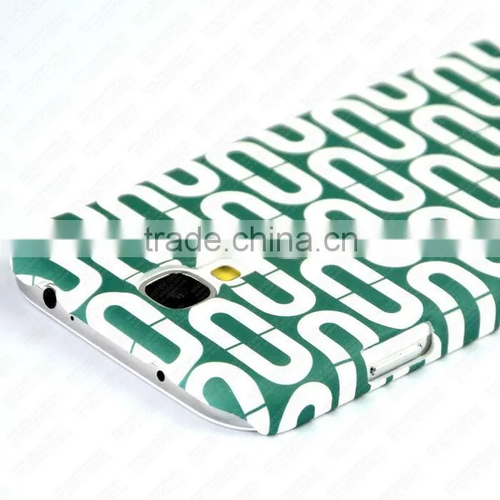 Green Customized Pattern PC case for Samsung Galaxy S4