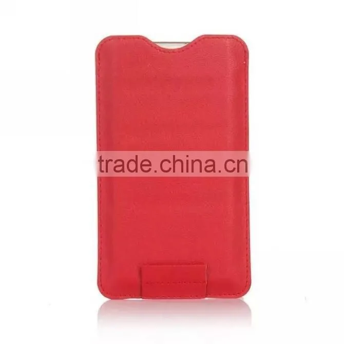 Universal PU Leather Mini Mobile Phone Pouch cover