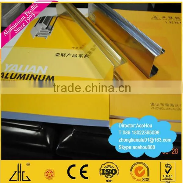 WOW!Design Aluminum Profile For Kitchen Cabinet Producers ,aluminum alloy for kitchen aluminum parts ,polish anodizing standard