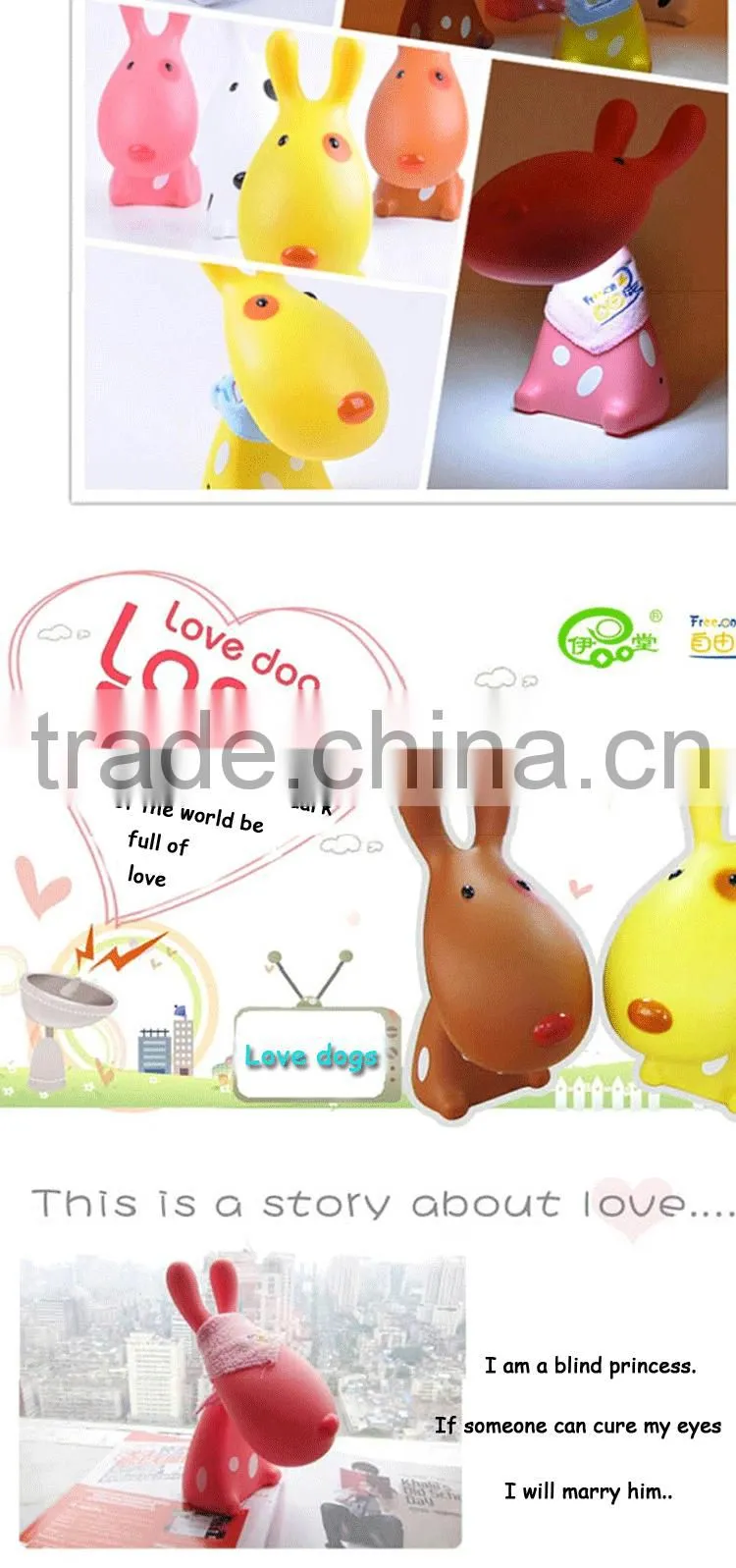 Light up toys office led desk lamp corporate gift