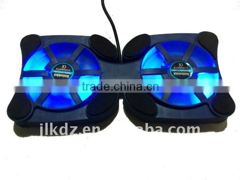 Octopus LED lihgt laptop cooling pad for 7-15" notebook cooler