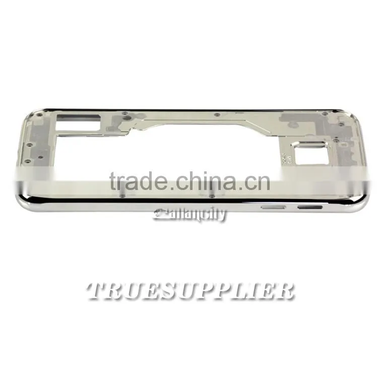 The latest Design silvery middle frame for SAMSUNG S6 silvery Middle Frame with for S6