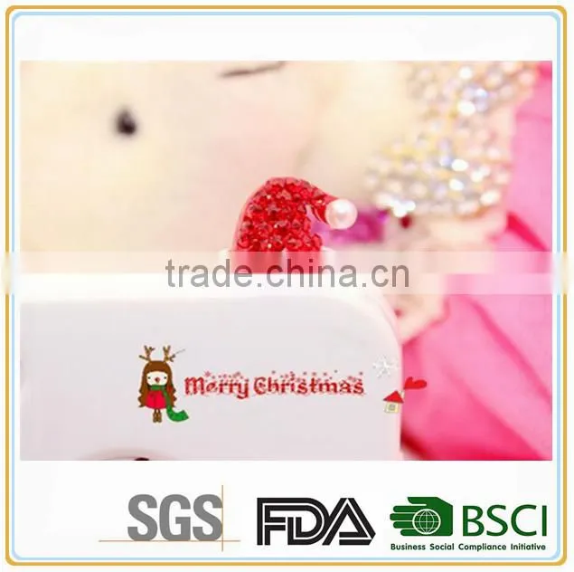 2015 Christmas gift wholesale dust plug