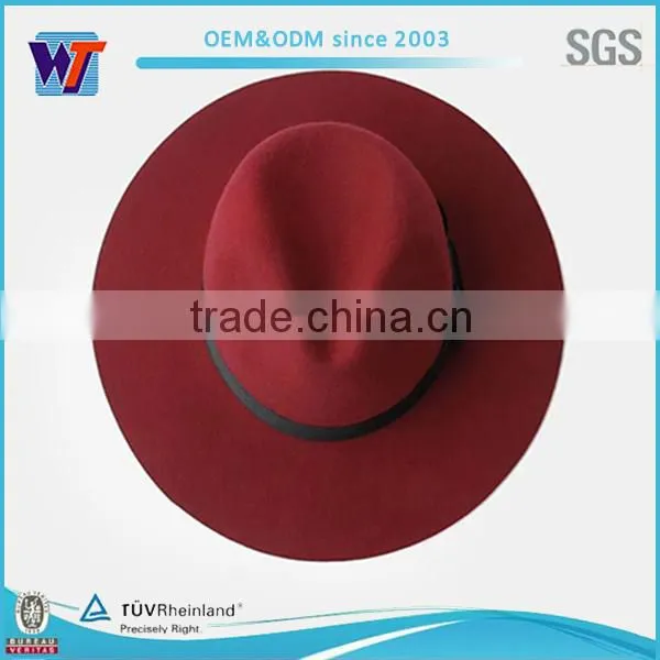 Alibaba China top selling red wool felt hat bodies with cute ears