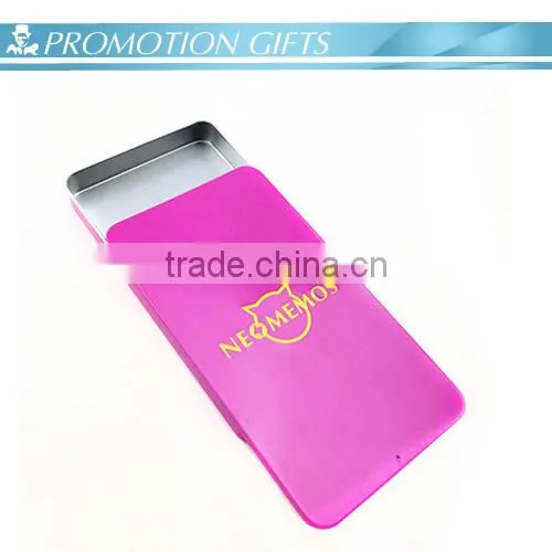 Exquisite metal gift package for mobiphone tin case