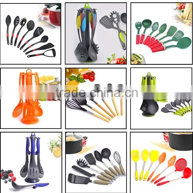 Nylon Silicone Kitchen Utensil Set High-End Cooking Tools