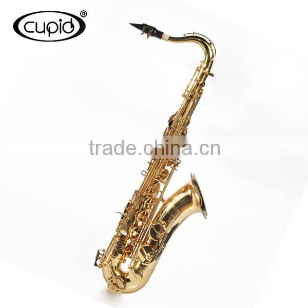 China Professional Gold lacquer sax Tenor Saxophone