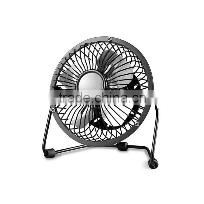 High speed cooling fan 4" colorful small table fan