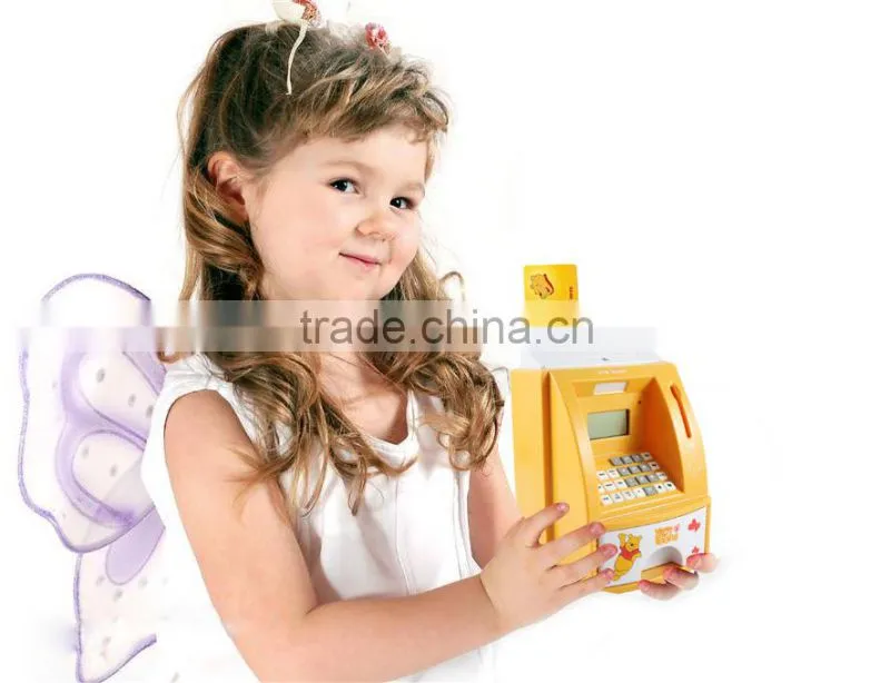 2014 HOT sell plastic money holder ATM toy