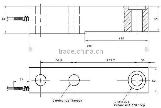 Electronic balance sensor