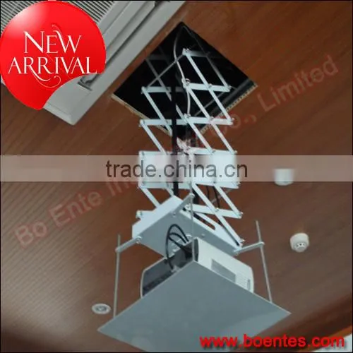 US Popular Ceiling Hidden Projector Motorized Lifting Mechanism with Remote Control