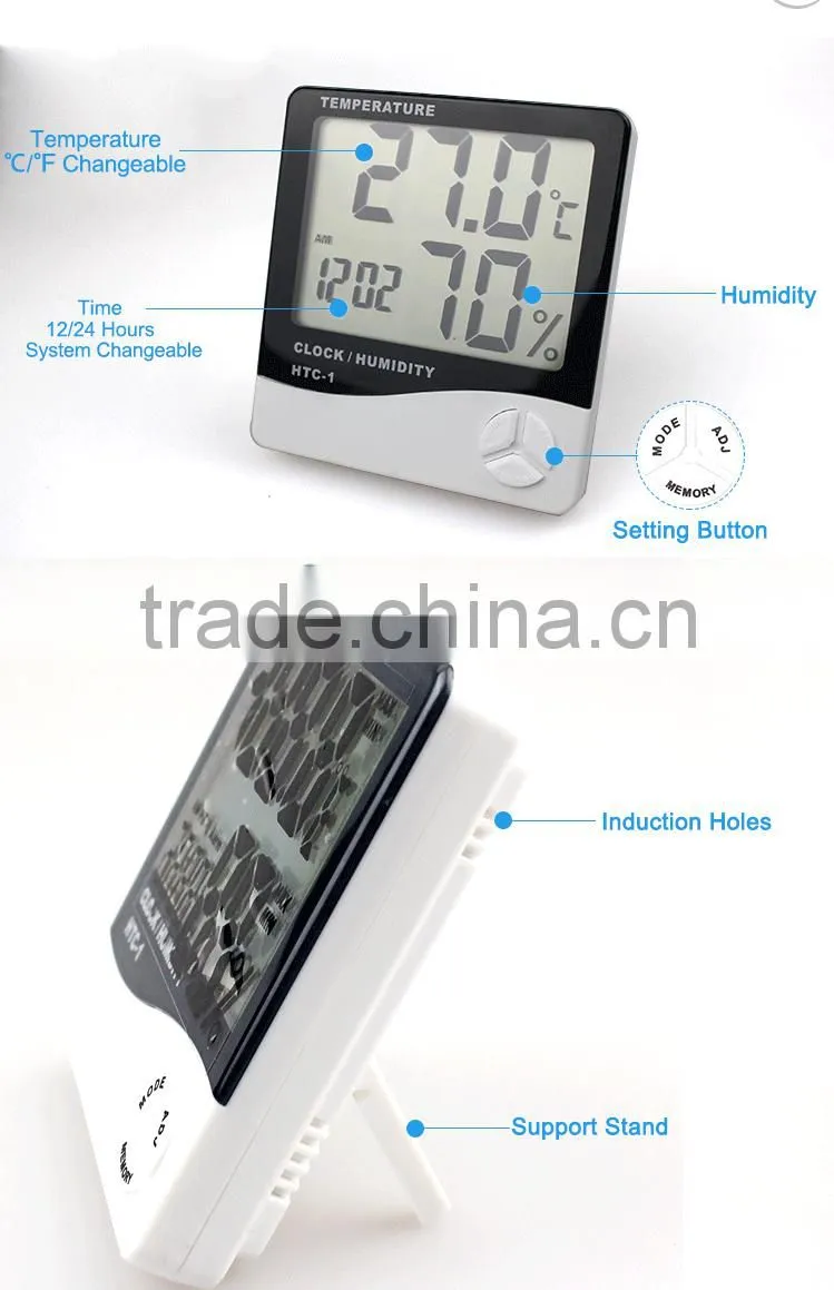 high quality digital wireless thermometer hygrometer