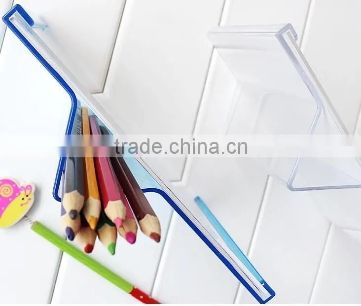 2017 with pen holder acrylic desk calendar