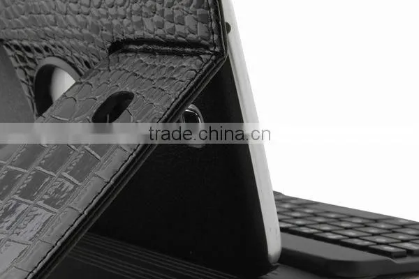 360 degree rotating bluetooth keyboard case for samsung tab3 p3200