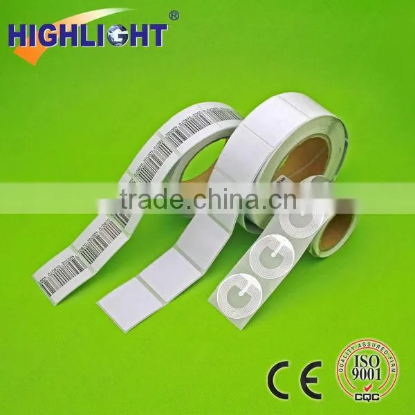 Highlight EAS RF soft label/ EAS soft tag