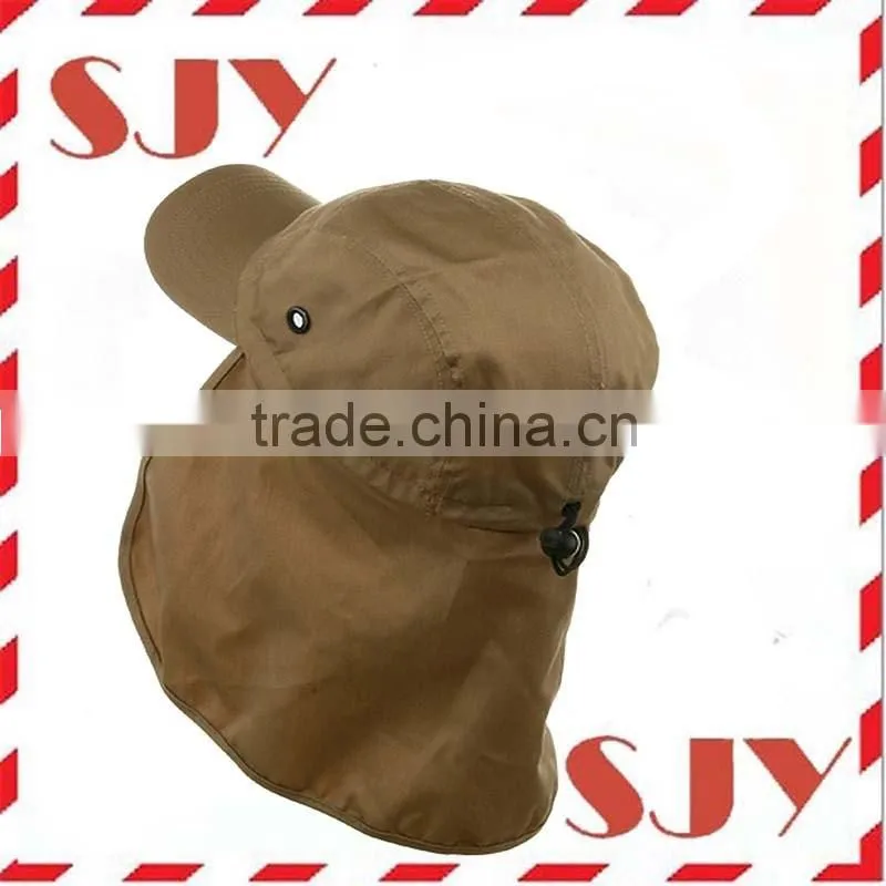 Custom Fishing Cap with Ear and Neck Flap Cover