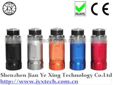 Mini low price aluninum powerful powerful portable pocket colorful car led flashlight