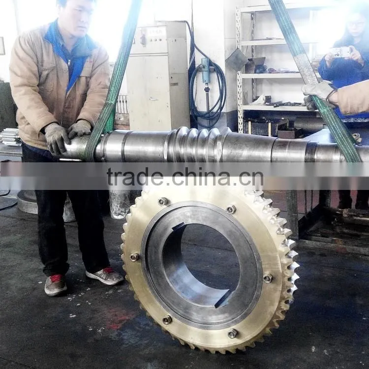 Small metal gear reduction system