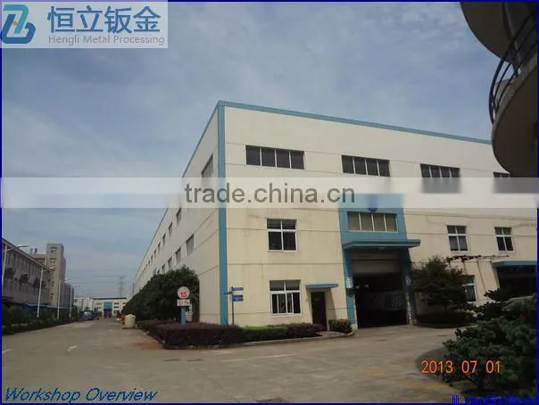OEM and ISO 9001 flame cutting /steel metal case fabrication